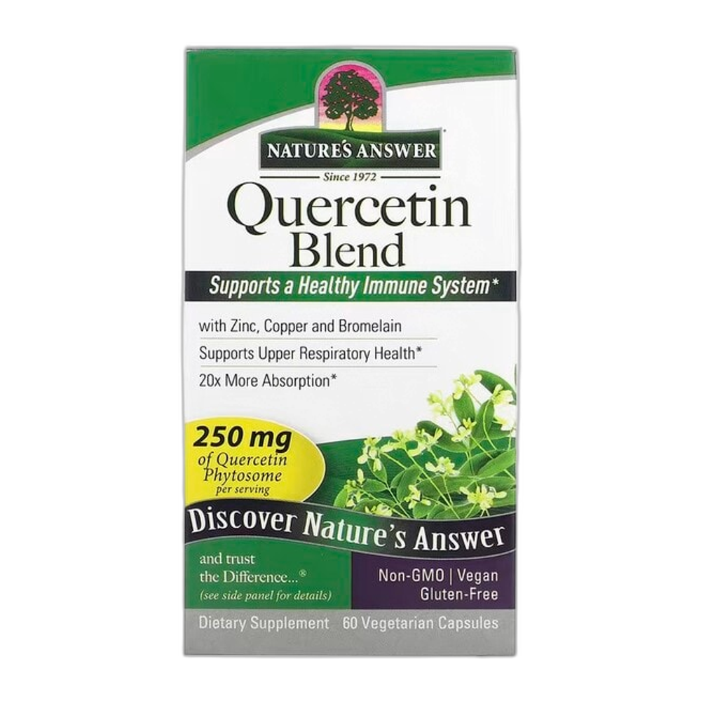 Nature's Answer Quercetin Blend - 60 vcaps