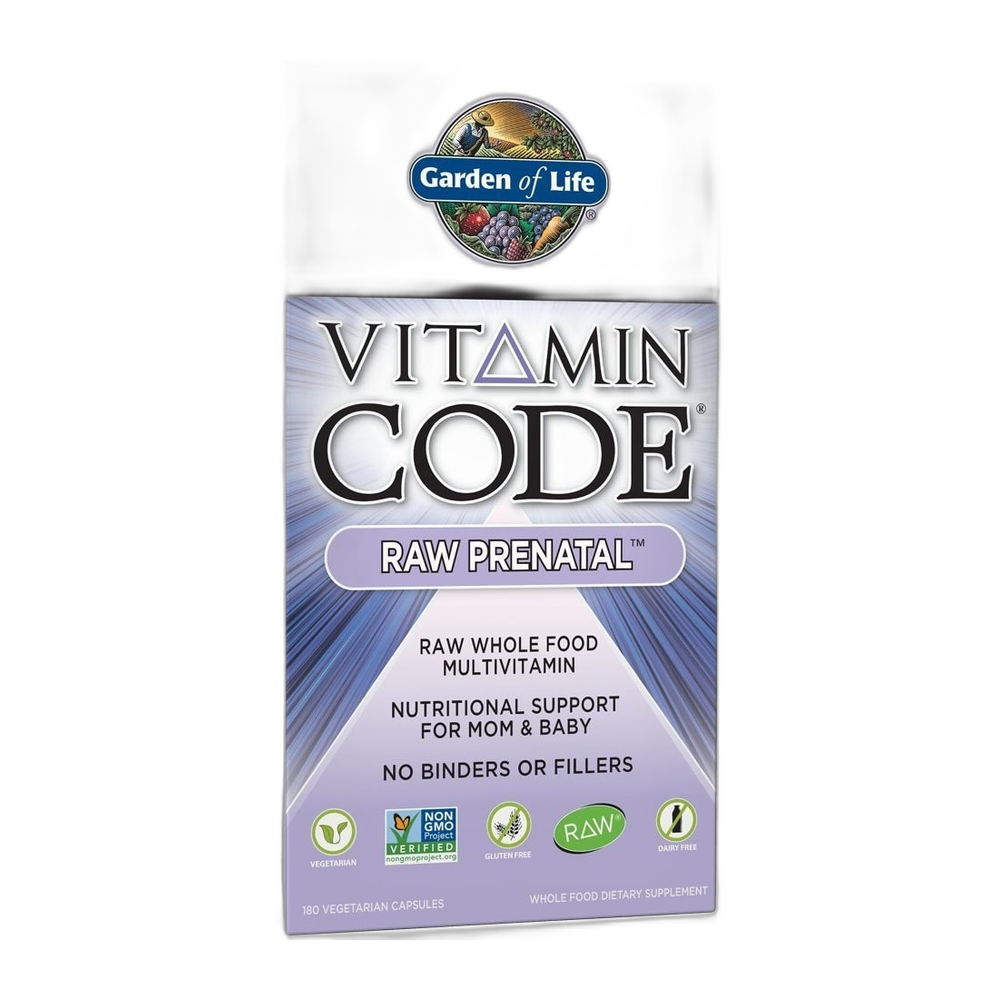 Garden of Life Vitamin Code Raw Prenatal - 180 vcaps