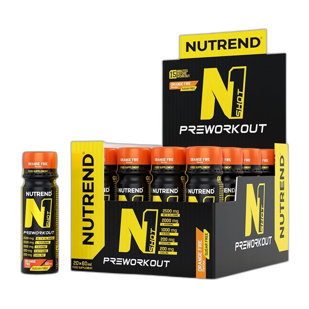 Nutrend N1 Shot, Orange Fire - 20 x 60 ml.