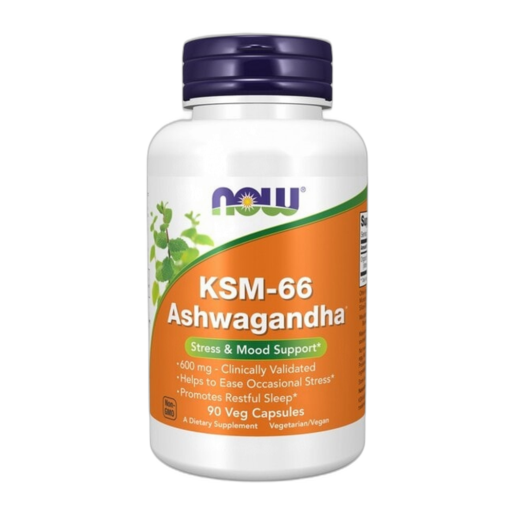 NOW Foods KSM-66 Ashwagandha - 90 vcaps