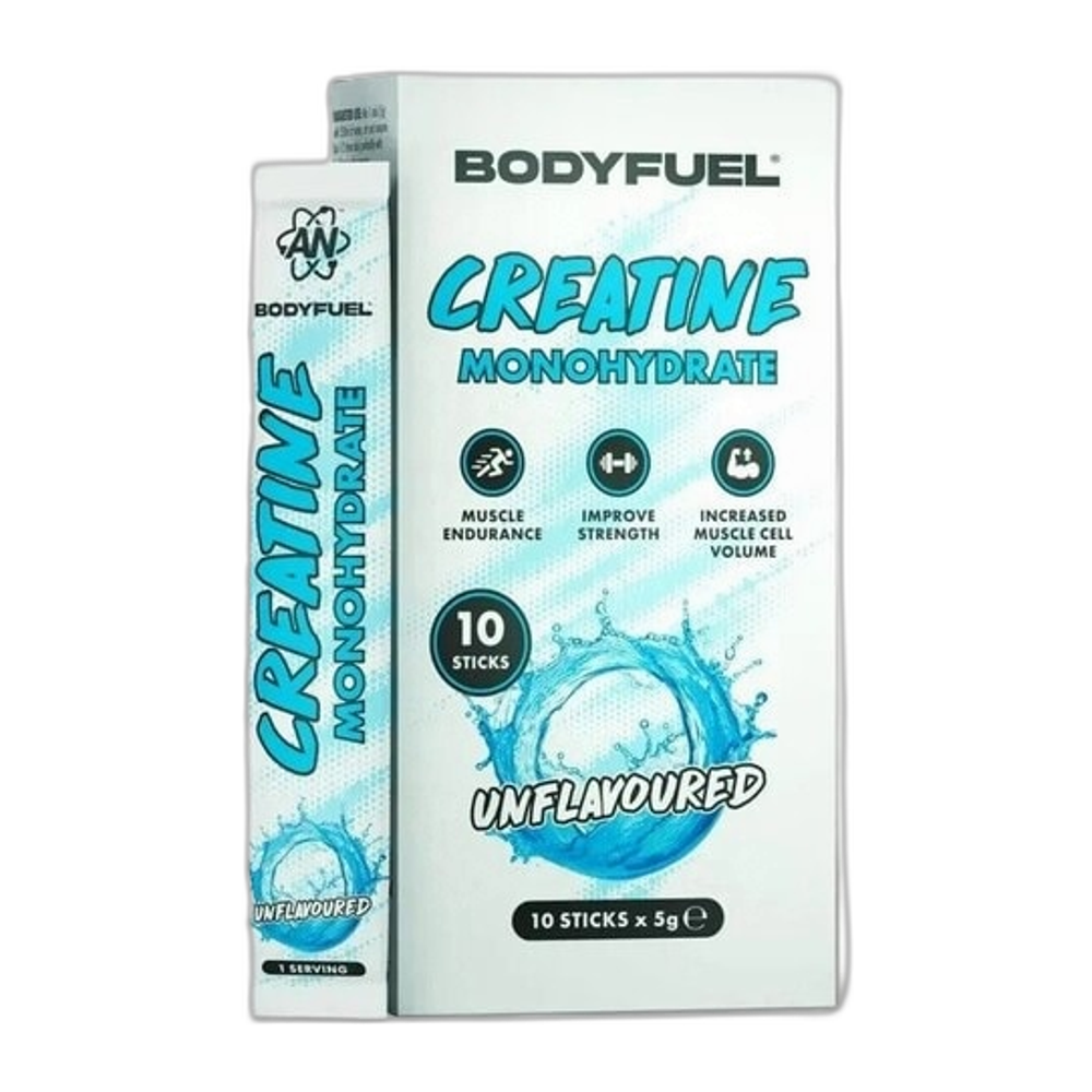 Applied Nutrition Bodyfuel Creatine Monohydrate Sticks, Unflavoured - 10 x 5g