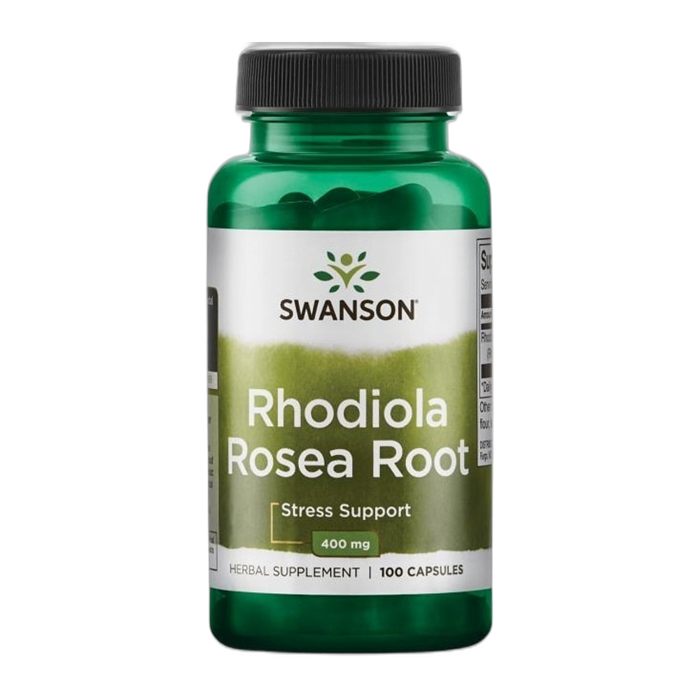 Swanson Rhodiola Rosea Root, 400mg - 100 caps