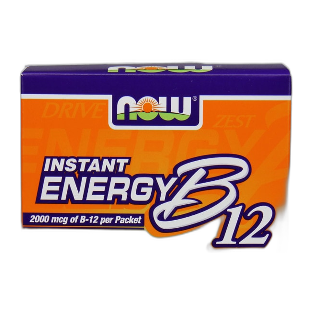 NOW Foods Vitamin B-12, Instant Energy - 75 packets