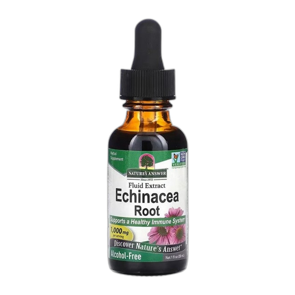 Nature's Answer Echinacea Root, 1000mg - 30 ml.