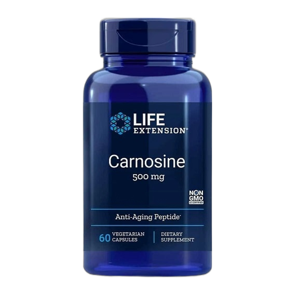 Life Extension Carnosine, 500mg - 60 vcaps