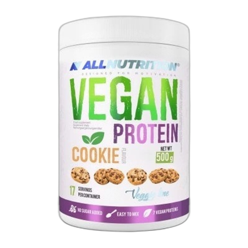 Allnutrition Vegan Protein, Cookie - 500g
