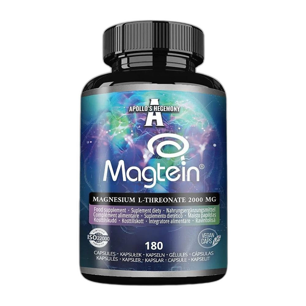 Apollo's Hegemony Magtein Magnesium L-Threonate - 180 vcaps