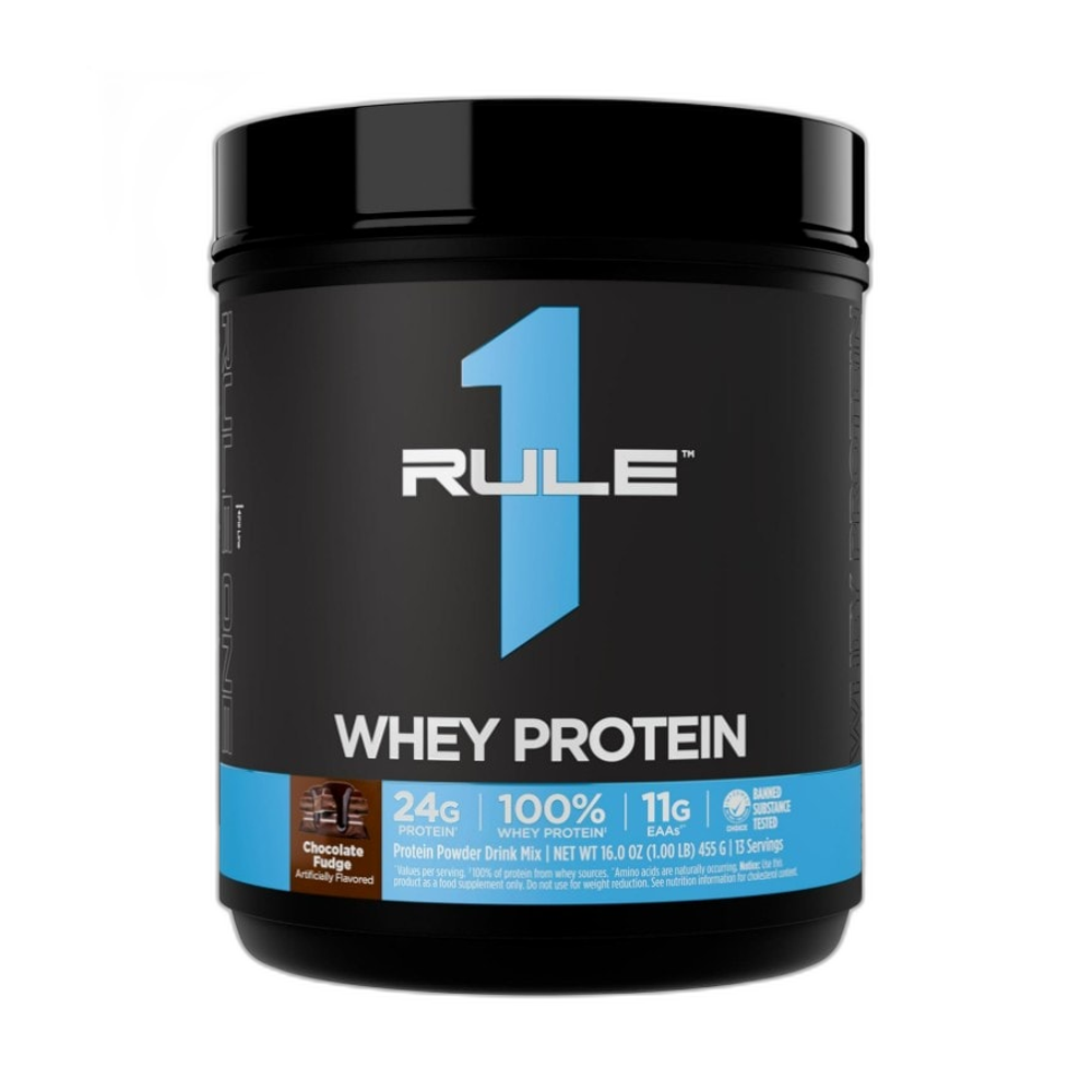 Rule One R1 Whey Blend, Chocolate Fudge - 455g