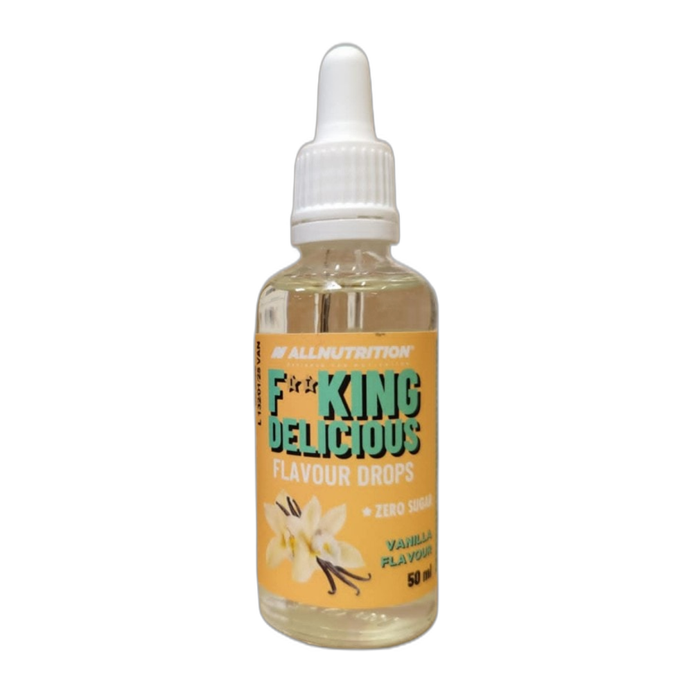 Allnutrition Fitking Delicious Flavour Drops, Vanilla - 50 ml.