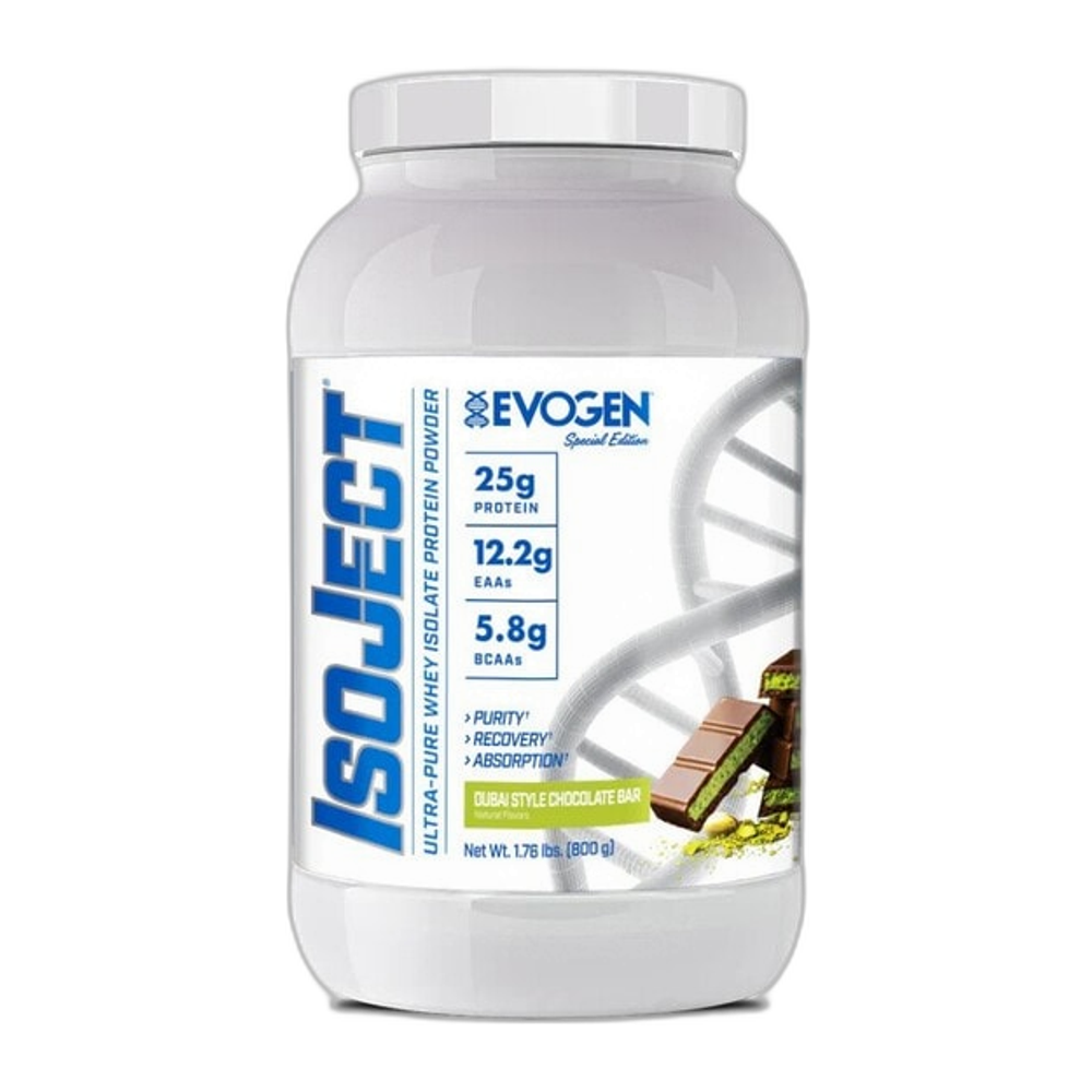 Evogen IsoJect, Dubai Style Chocolate Bar - 800g