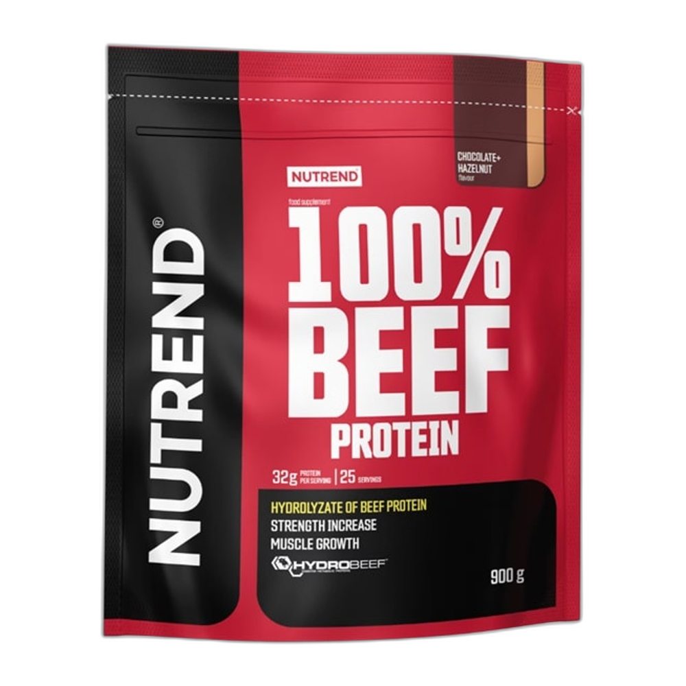 Nutrend 100% Beef Protein, Chocolate Hazelnut - 900g