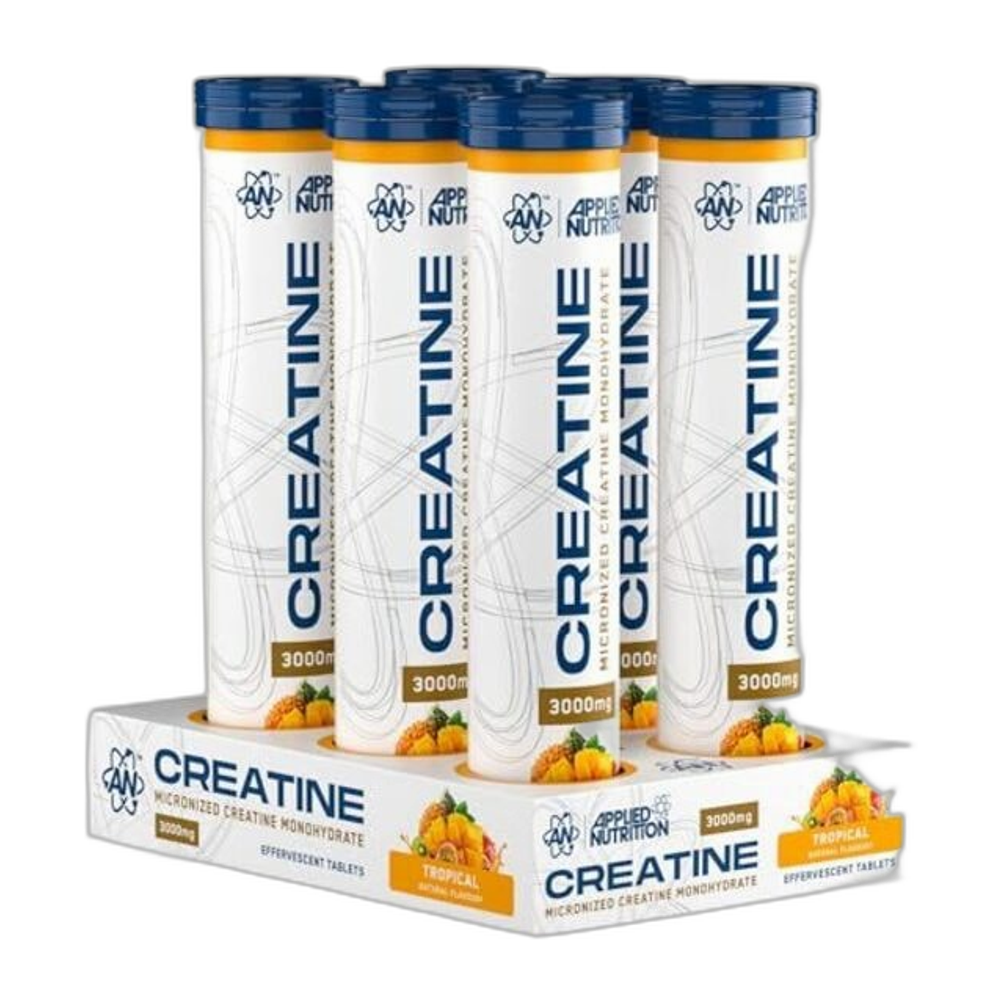 Applied Nutrition Creatine Monohydrate Effervescent Tablets, Tropical - 6 x 16 tabs