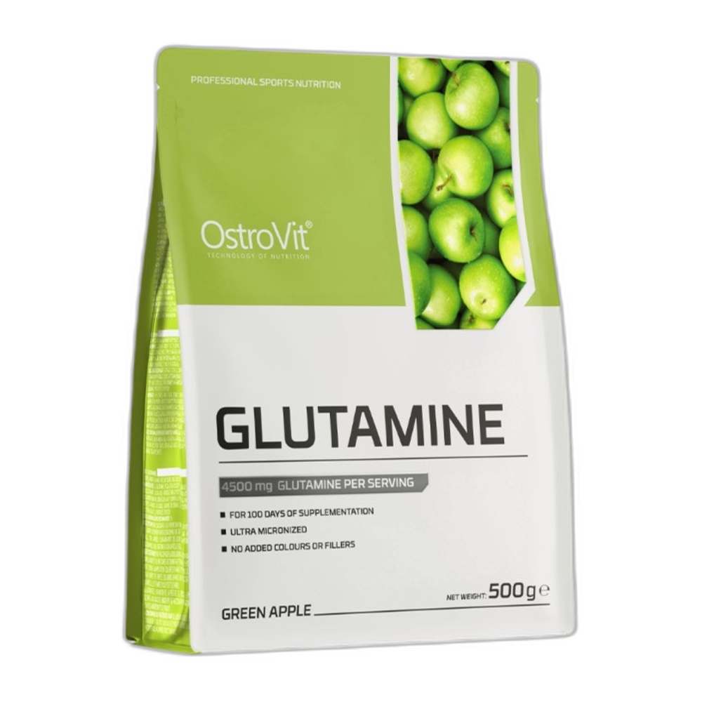 OstroVit Glutamine, Green Apple - 500g