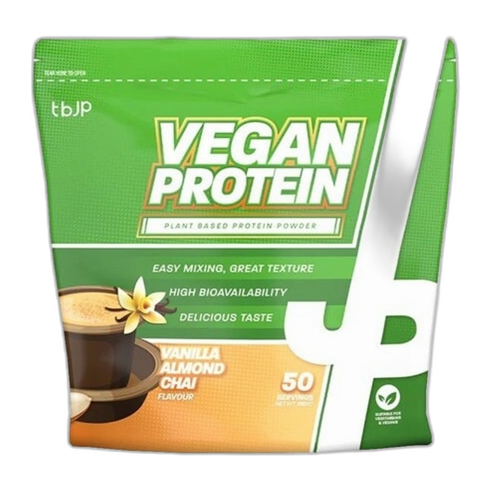 Trained by JP Vegan Protein, Vanilla Almond Chai - 2000g