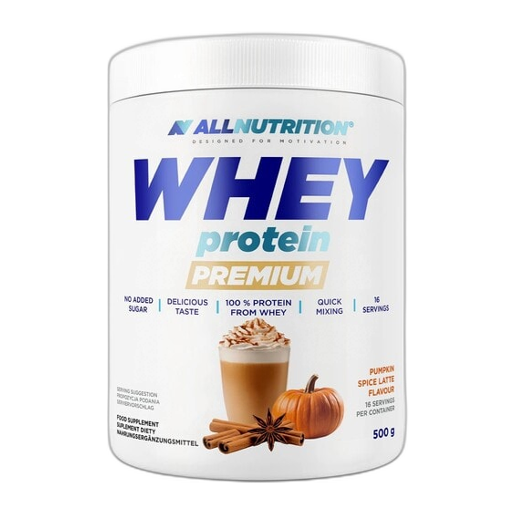 Allnutrition Whey Protein Premium, Pumpkin Spice Latte - 500g