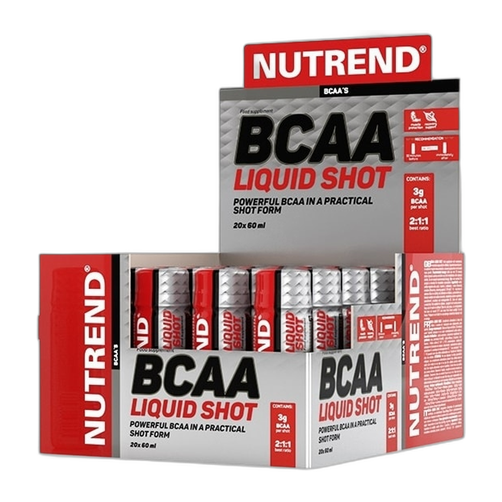 Nutrend BCAA Liquid Shot - 20 x 60 ml.