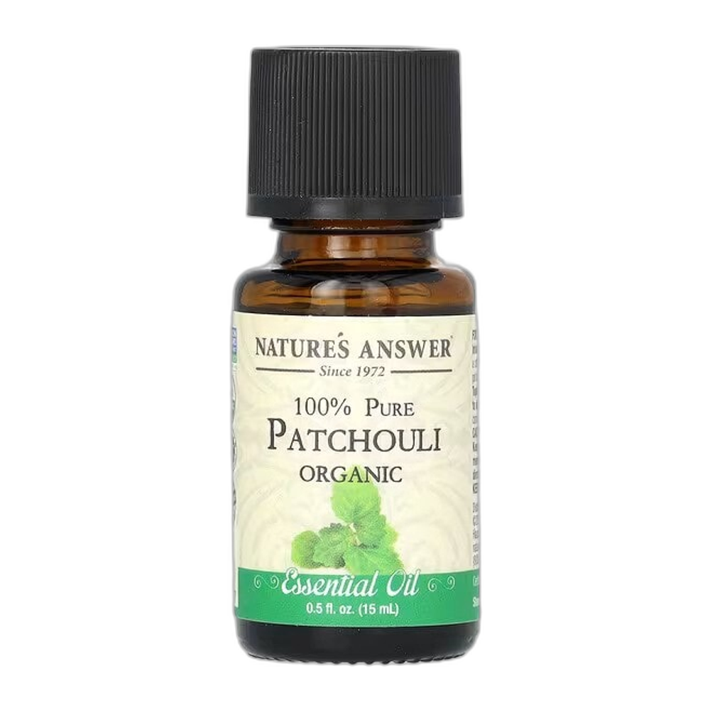 Nature's Answer 100% Pure Patchouli Essential Oil - 15 ml.