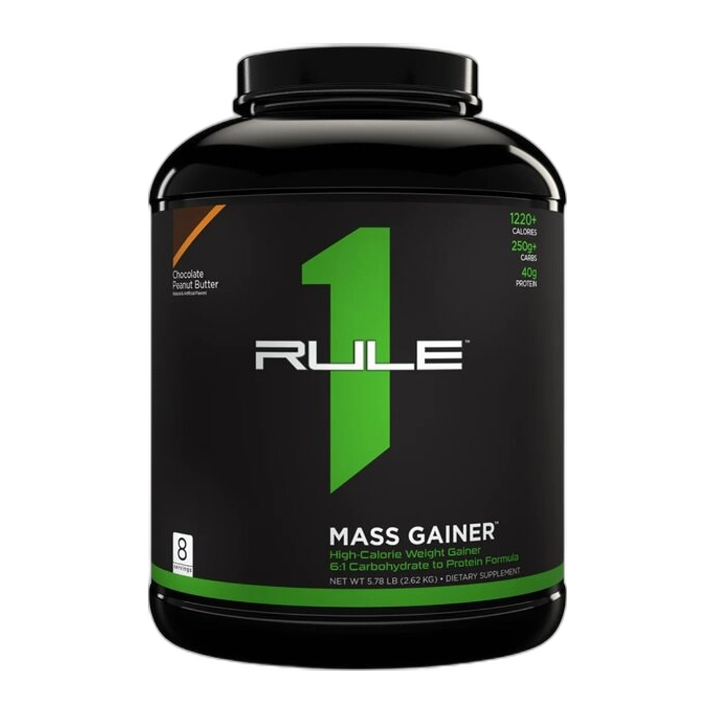 Rule One Mass Gainer, Chocolate Peanut Butter - 2620g
