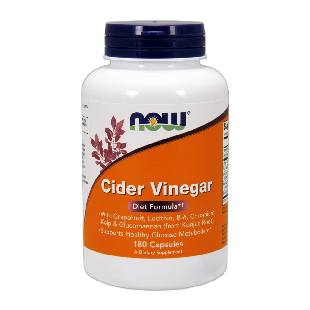 NOW Foods Cider Vinegar - 180 caps