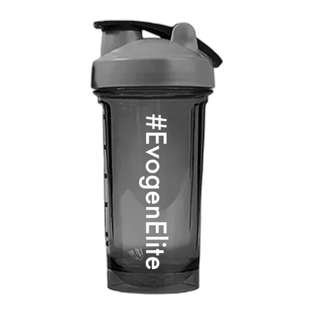 Evogen Elite Transparent Shaker, Grey - 500 ml.