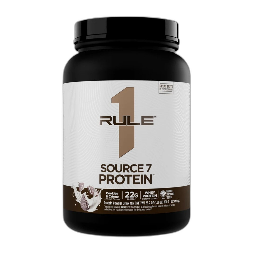 Rule One Source7 Protein, Cookies & Creme - 800g
