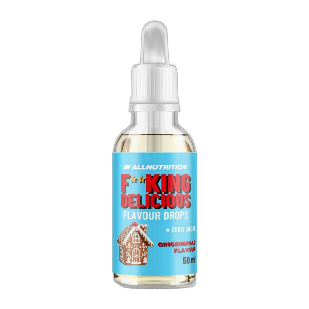 Allnutrition Fitking Delicious Flavour Drops, Gingerbread - 50 ml.