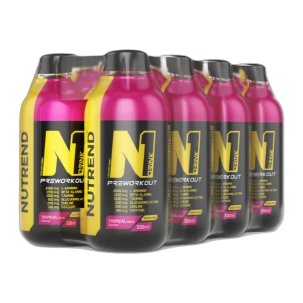 Nutrend N1 Drink, Tropical Fruits - 8 x 330 ml.