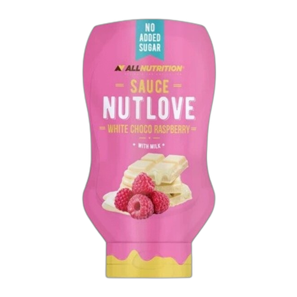 Allnutrition Nutlove Sauce, White Choco Raspberry - 280 ml.