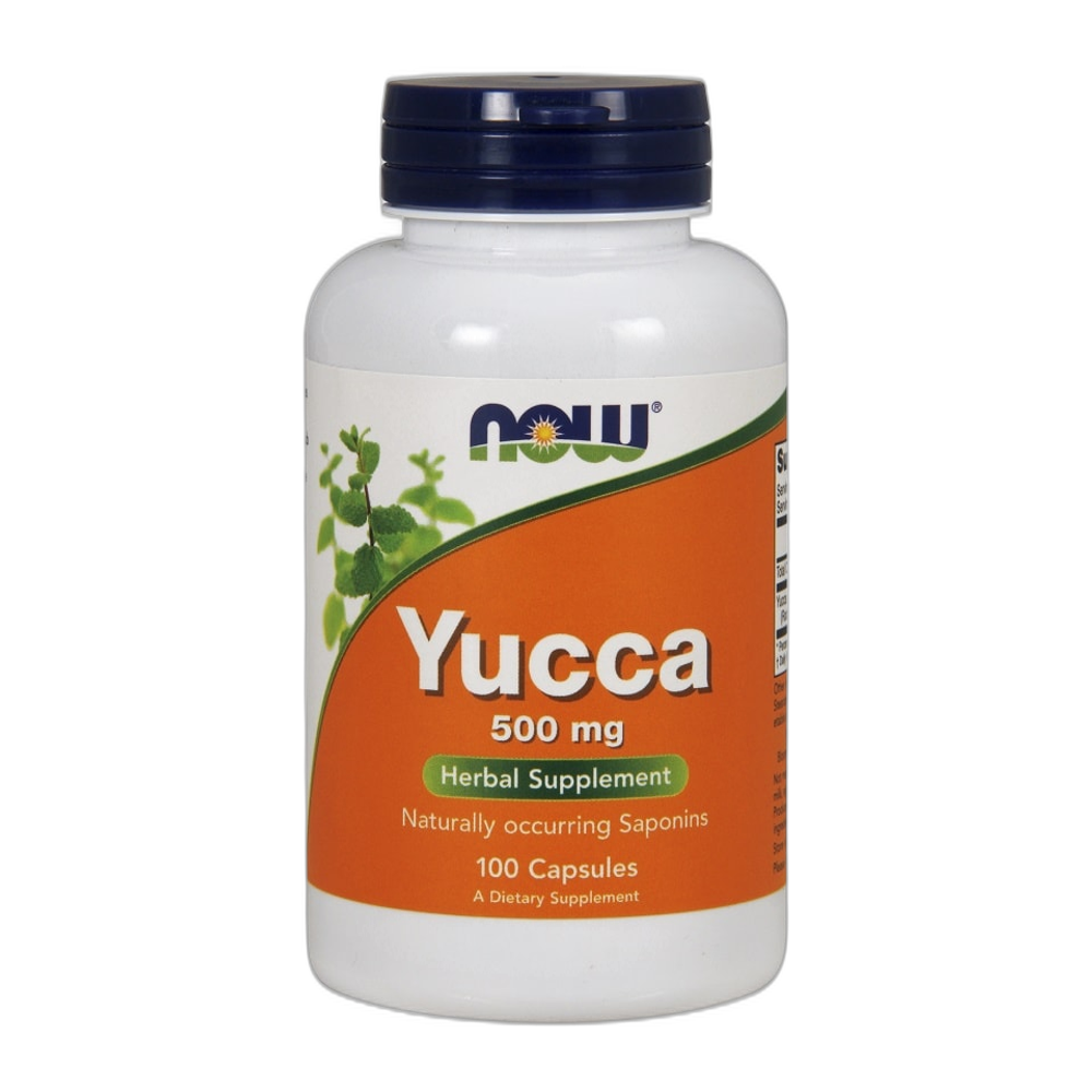 NOW Foods Yucca, 500mg - 100 capsules