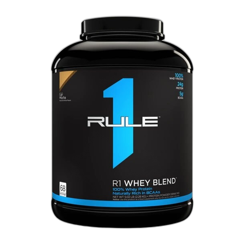 Rule One R1 Whey Blend, Cafe Mocha - 2280g