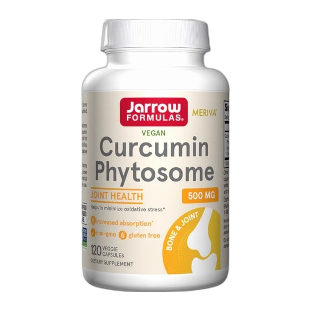 Jarrow Formulas Curcumin Phytosome (Meriva), 500mg - 120 vcaps