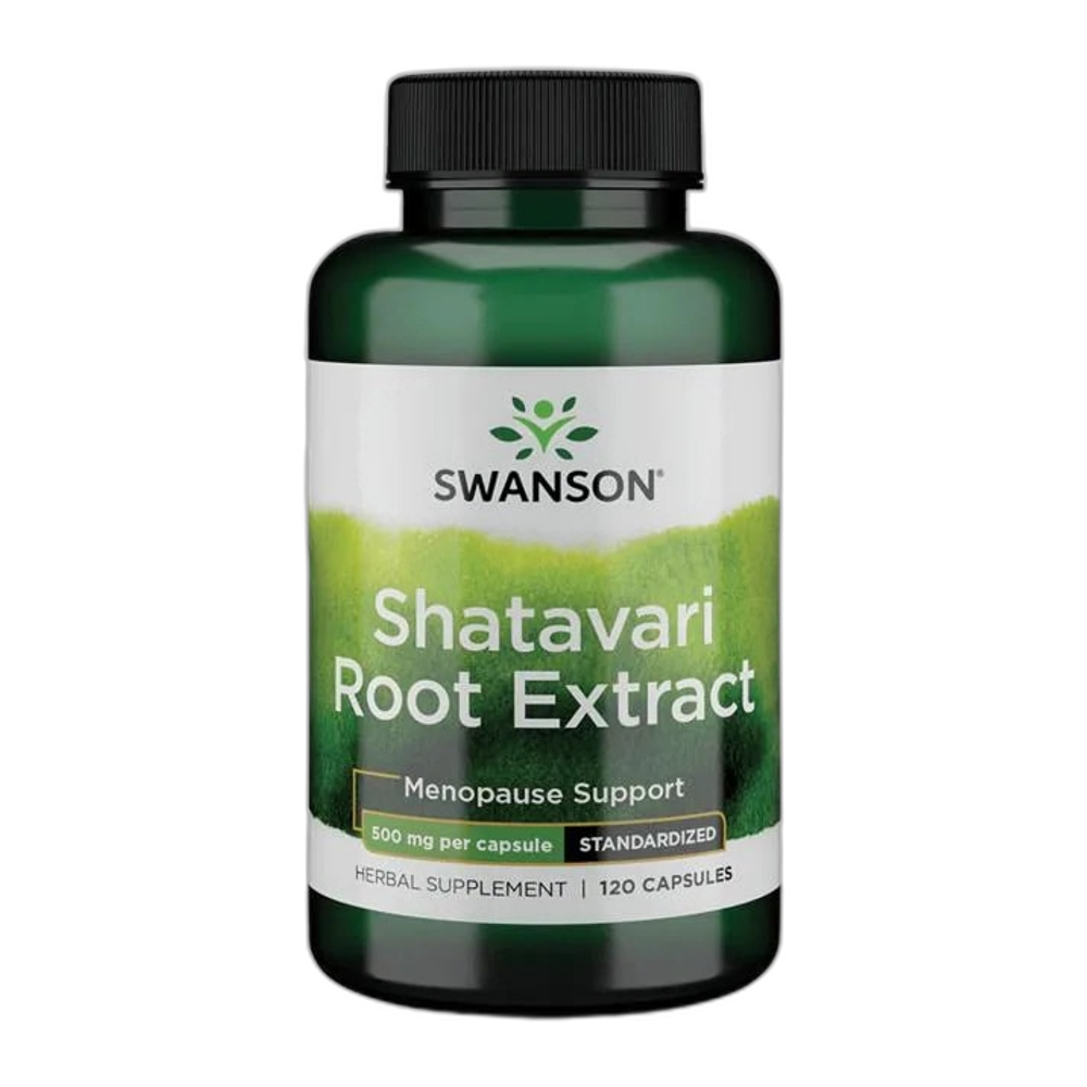 Swanson Shatavari Root Extract, 500mg - 120 caps