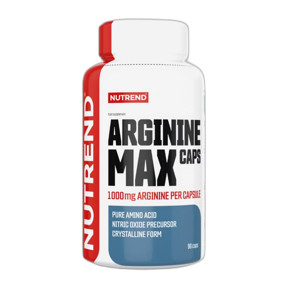 Nutrend Arginine Max Caps, 1000mg - 90 caps