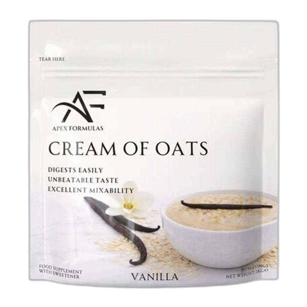Apex Formulas Cream of Oats, Vanilla - 2000g