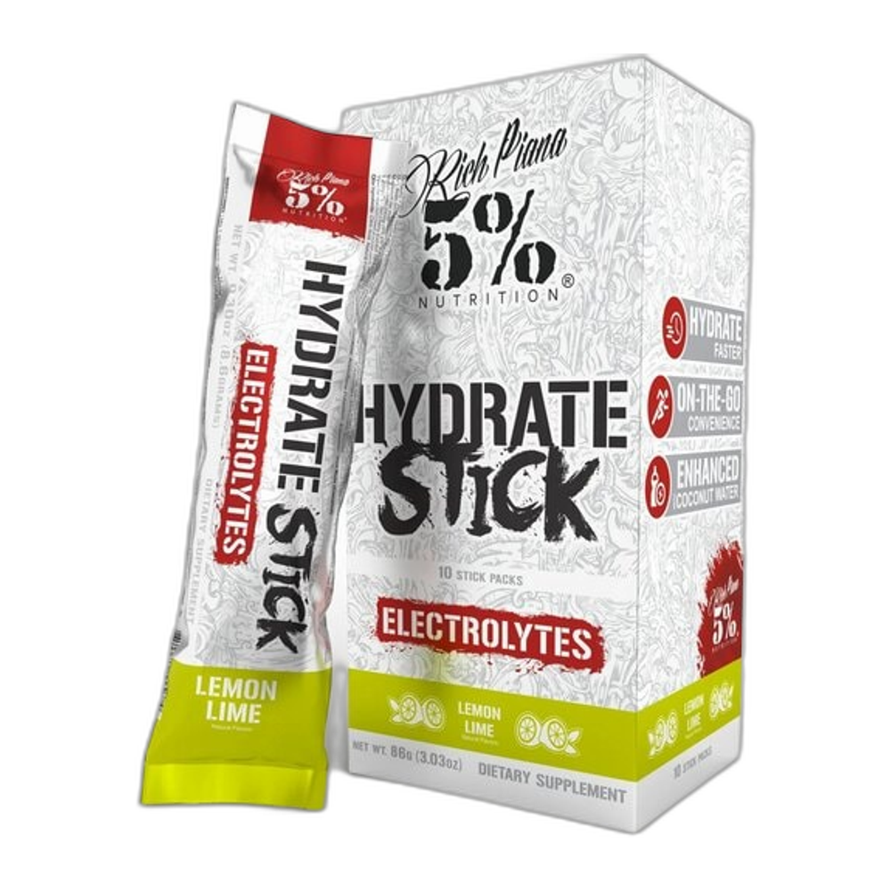 5% Nutrition Hydrate - Legendary Series Stick Packs - 10 x 9g