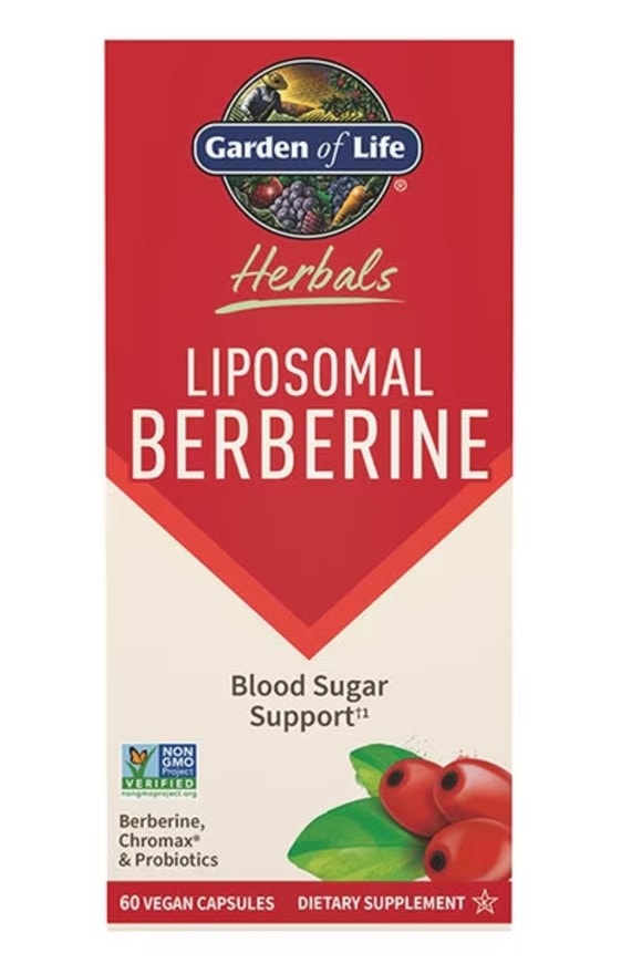 Garden of Life Herbals Liposomal Berberine - 60 vcaps
