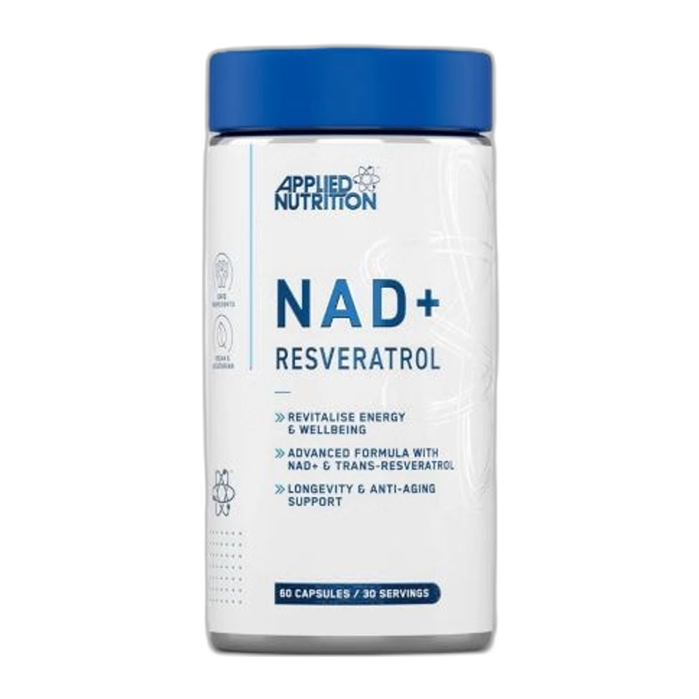 Applied Nutrition NAD+ Resveratrol - 60 caps