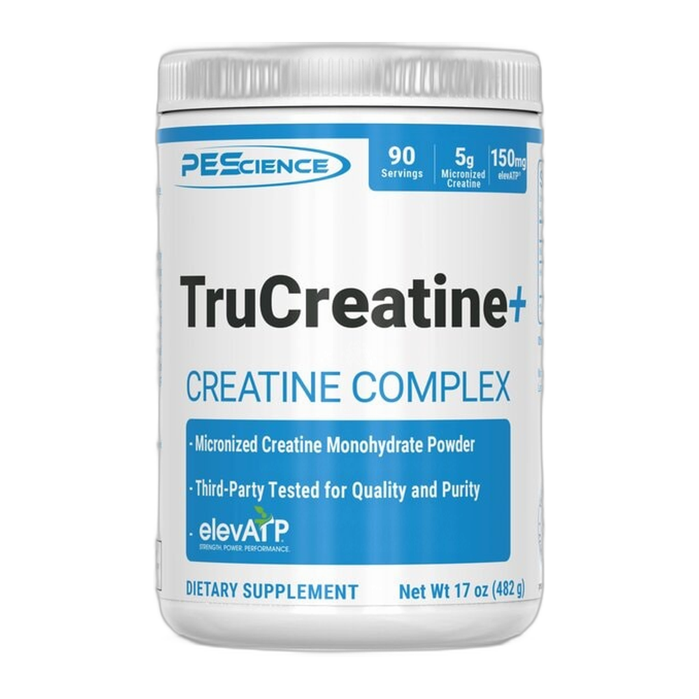PEScience TruCreatine+ Powder, Unflavored - 482g