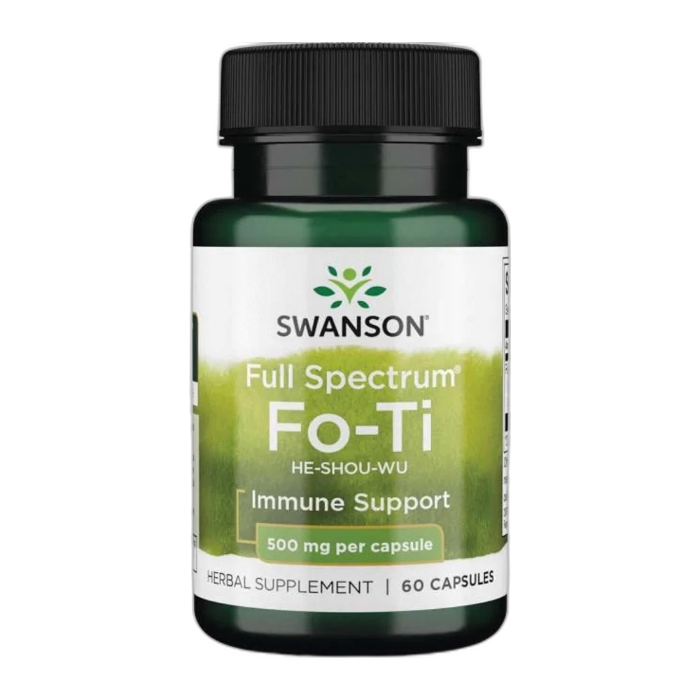 Swanson Full Spectrum Fo-Ti, 500mg - 60 caps