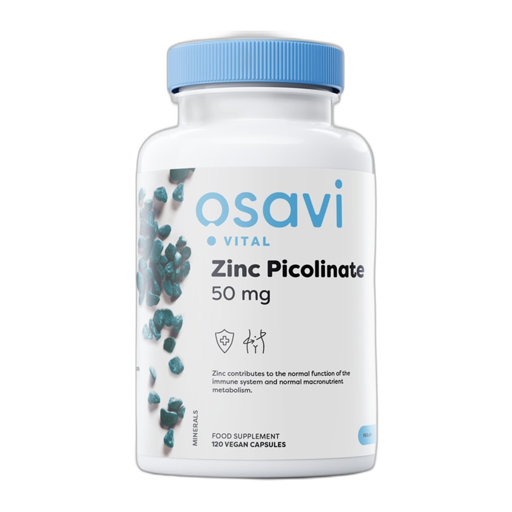 Osavi Zinc Picolinate, 50mg - 120 vegan caps