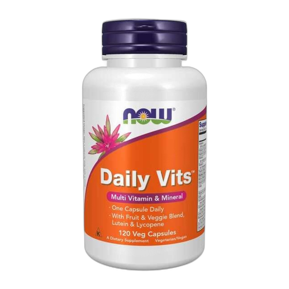 NOW Foods Daily Vits - 120 vcaps
