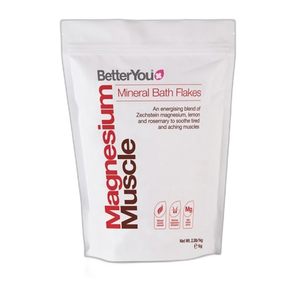 BetterYou Magnesium Flakes Muscle - 1000g
