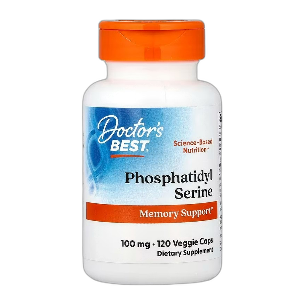 Doctor's Best Phosphatidyl Serine, 100mg - 120 vcaps