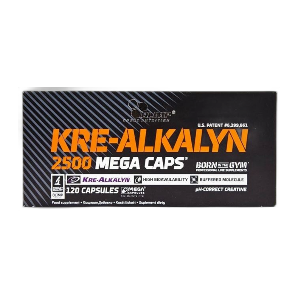 Olimp Nutrition Kre-Alkalyn 2500 Mega Caps - 120 caps
