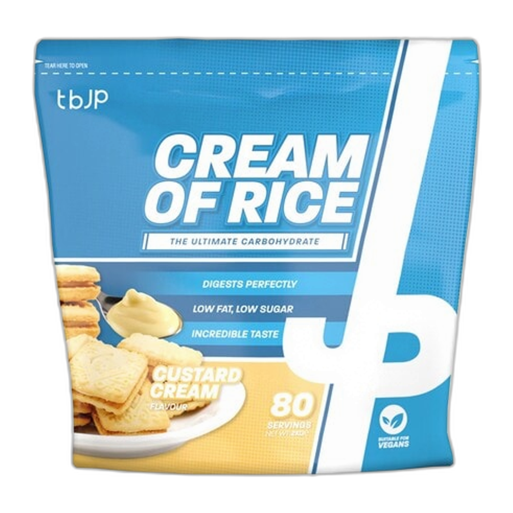 Trained by JP Cream of Rice, Custard Cream - 2000g