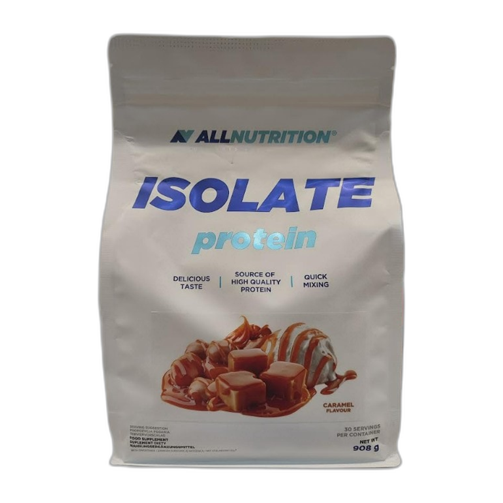 Allnutrition Isolate Protein, Caramel - 908g