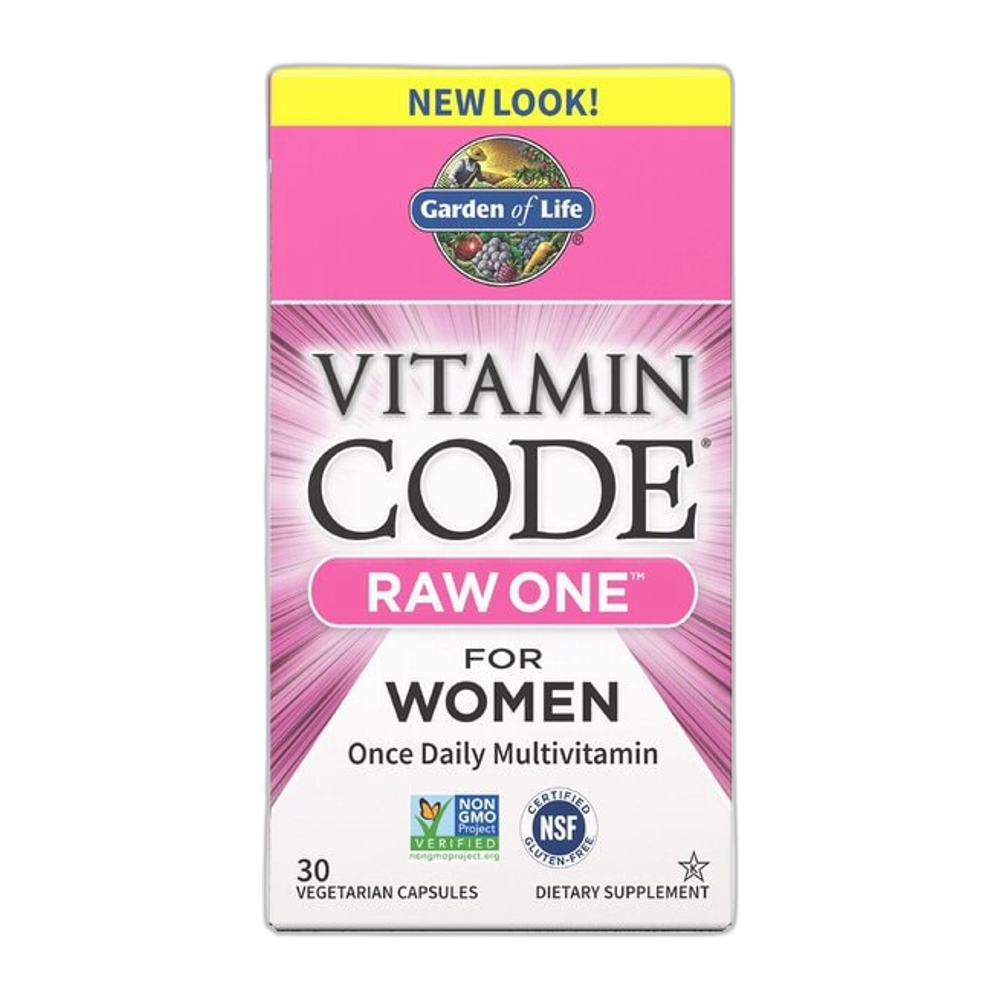Garden of Life Vitamin Code RAW ONE for Women - 30 vcaps
