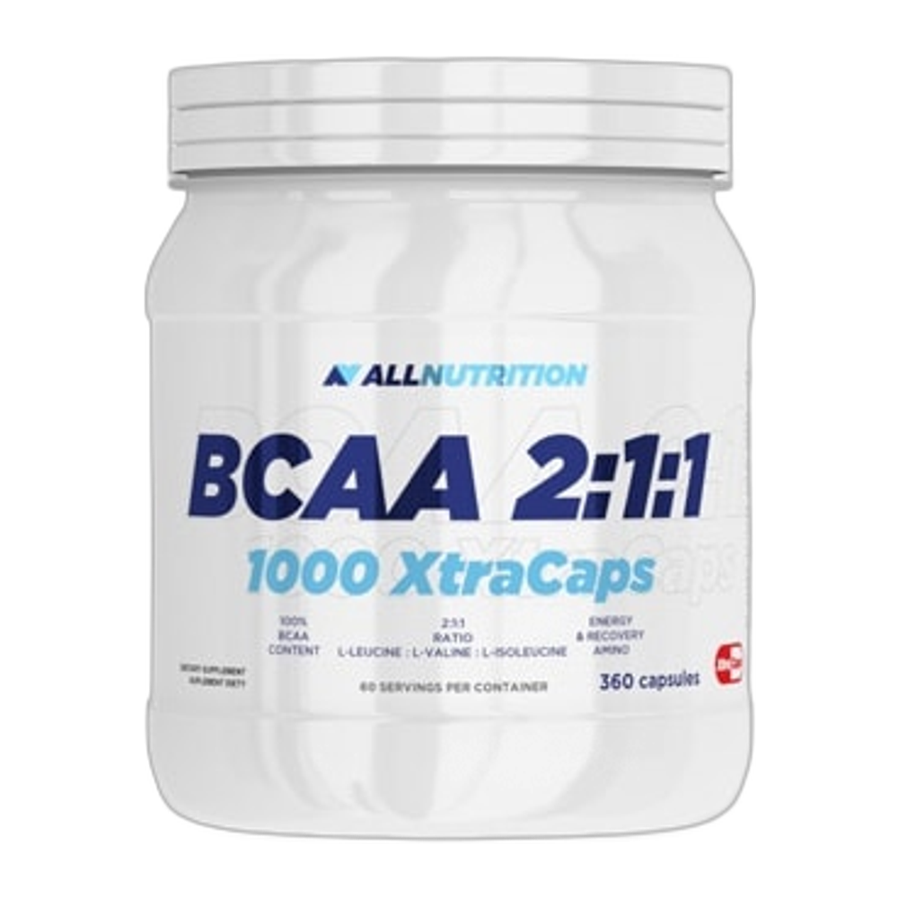 Allnutrition BCAA 2:1:1 1000 Xtra Caps - 360 caps