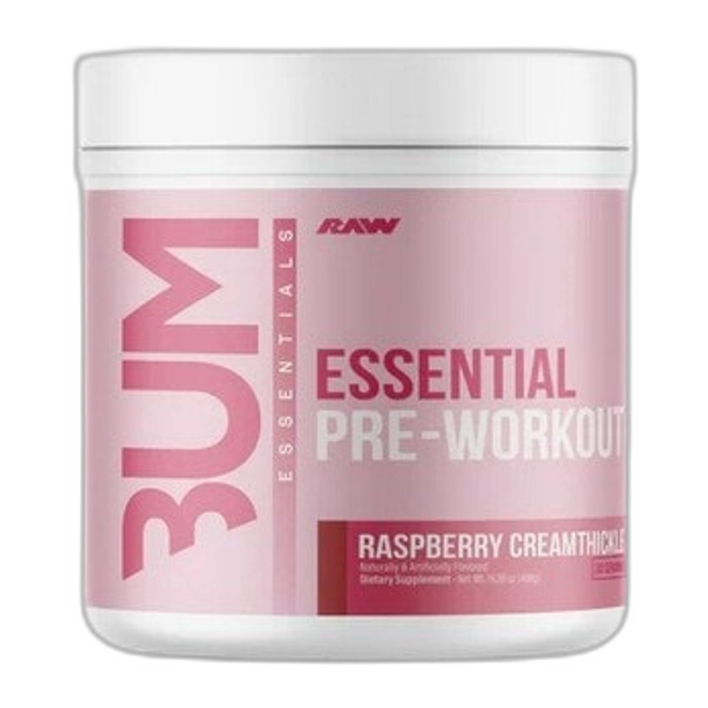 Raw Nutrition CBUM Essential Pre-Workout, Raspberry Creamthickle - 408g