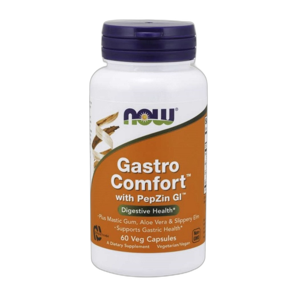 NOW Foods Gastro Comfort with PepZin GI - 60 vcaps